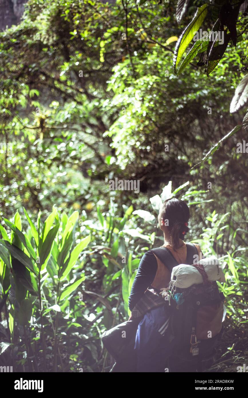 Female hiker peru hi-res stock photography and images - Alamy