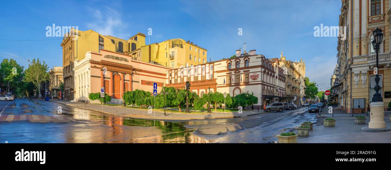 Luxury hotel Mozart in Odessa, UA Stock Photo Alamy