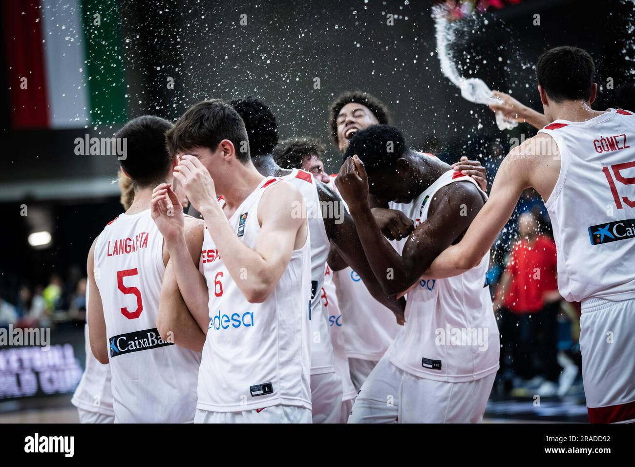 The Spanish U-19 basketball team is proclaimed world champion, Sunday, July 2, 2023