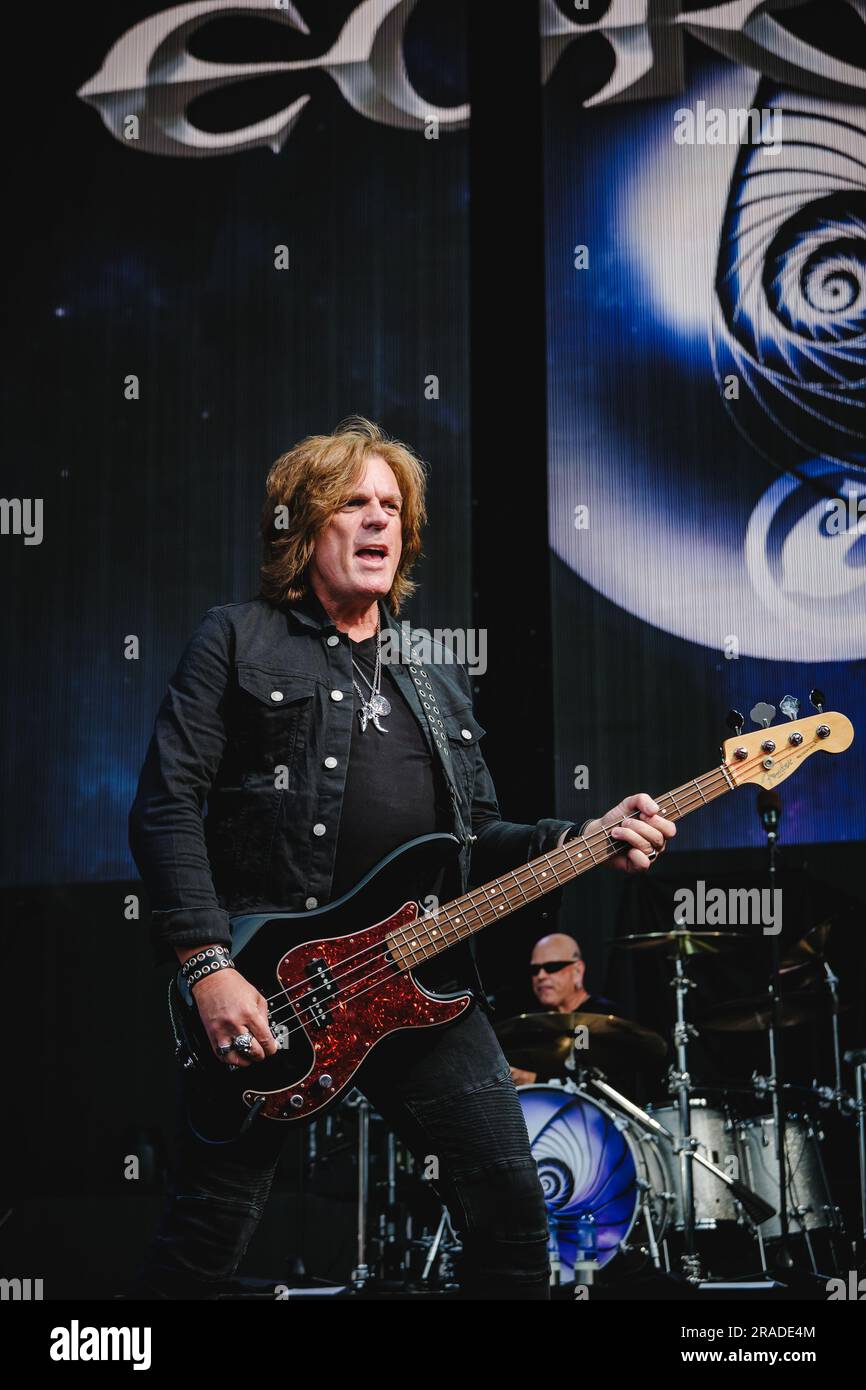 Thun, Switzerland. 27th, June 2023. The Swedish rock band Europe