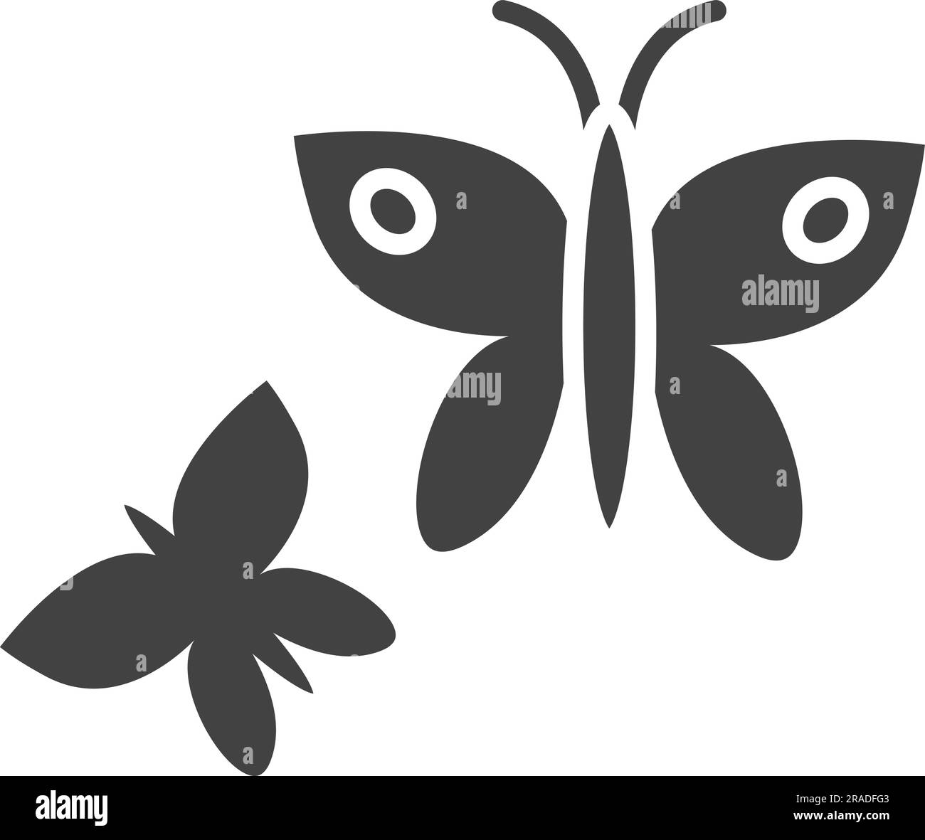 Butterflies Icon Image Stock Vector Image & Art - Alamy