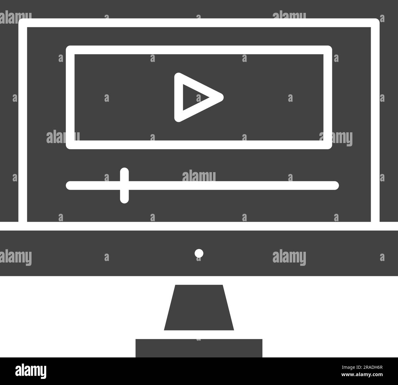 Content Production Icon image. Suitable for mobile application. Stock Vector