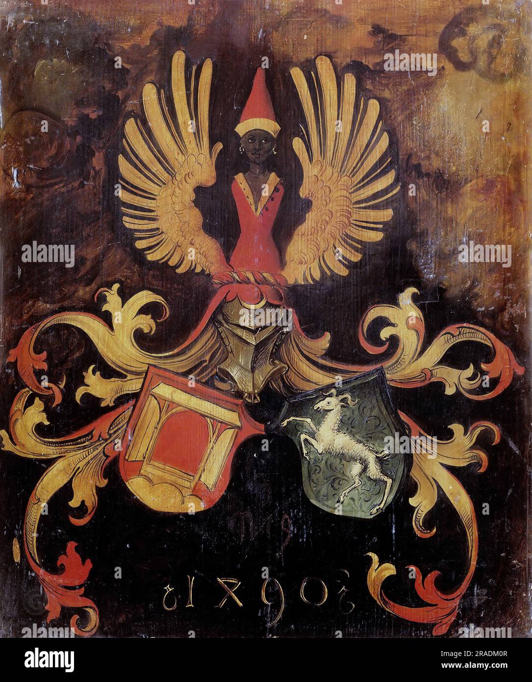 Albrecht Dürer – Portrait of the artists father, verso - Coats of Arms ...