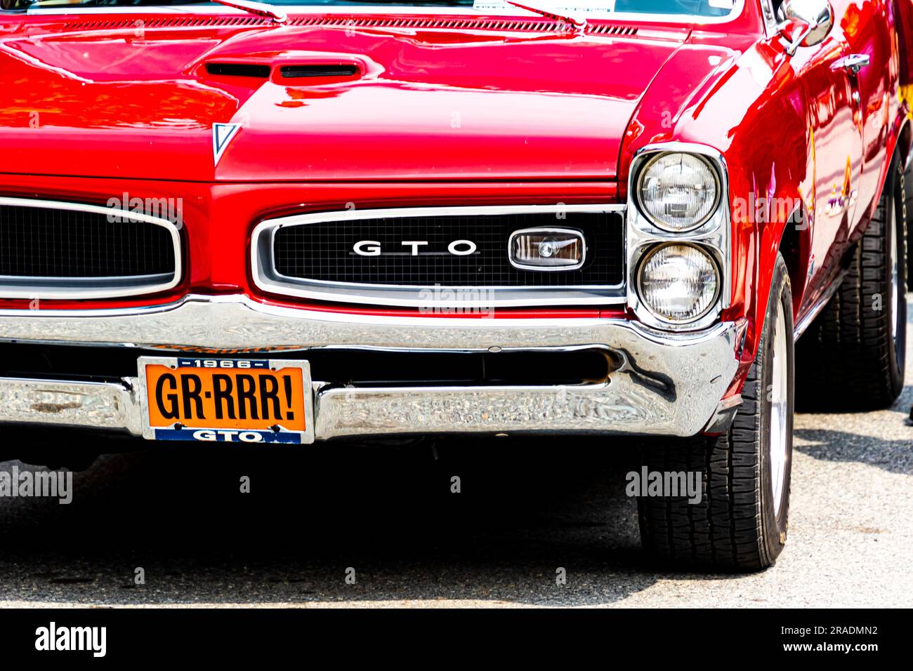 Canada Day Antique Car Show July 1rst 2023 Stock Photo