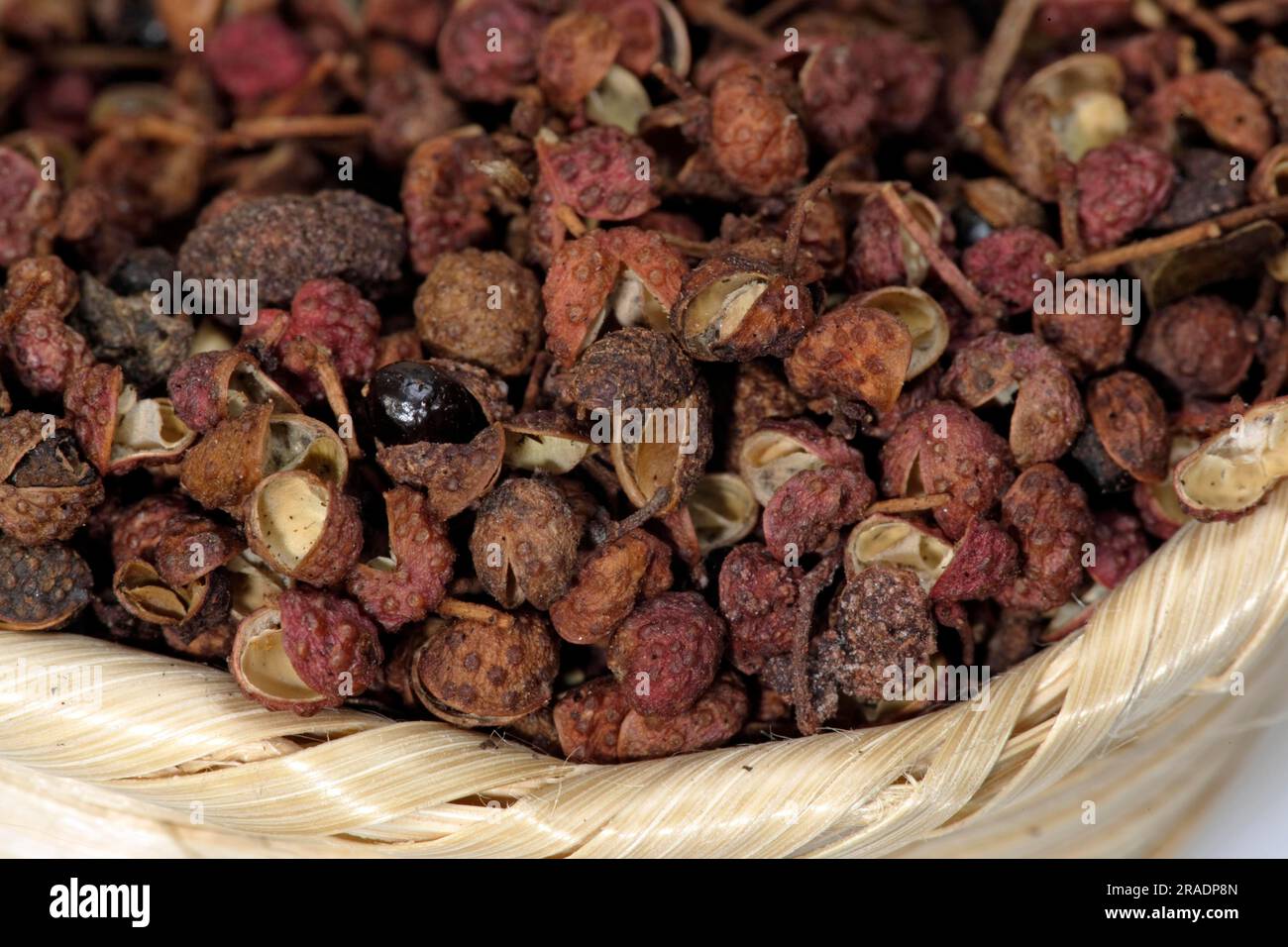 Sichuan pepper (Zanthoxylum piperitum), fruit, spice Seechwan Pepper, Fragrant Chilli, Seechwan Pepper, Germany Stock Photo