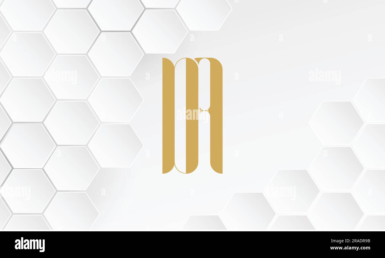 DA, AD, Abstract Letters Logo Monogram Stock Vector