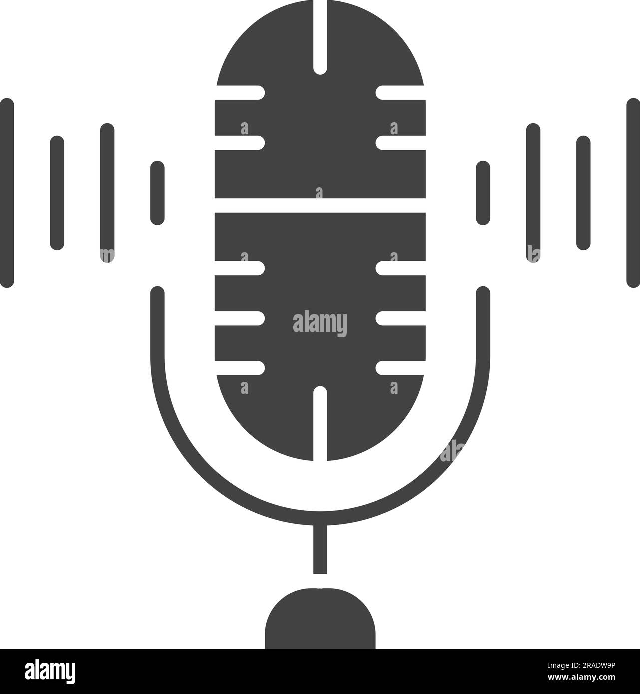 Microphone Icon Image Stock Vector Image & Art - Alamy