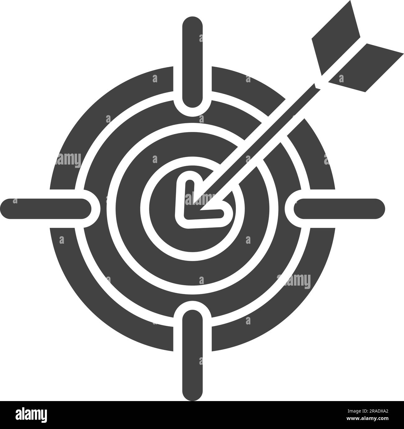 Objective Icon Image Stock Vector Image & Art - Alamy