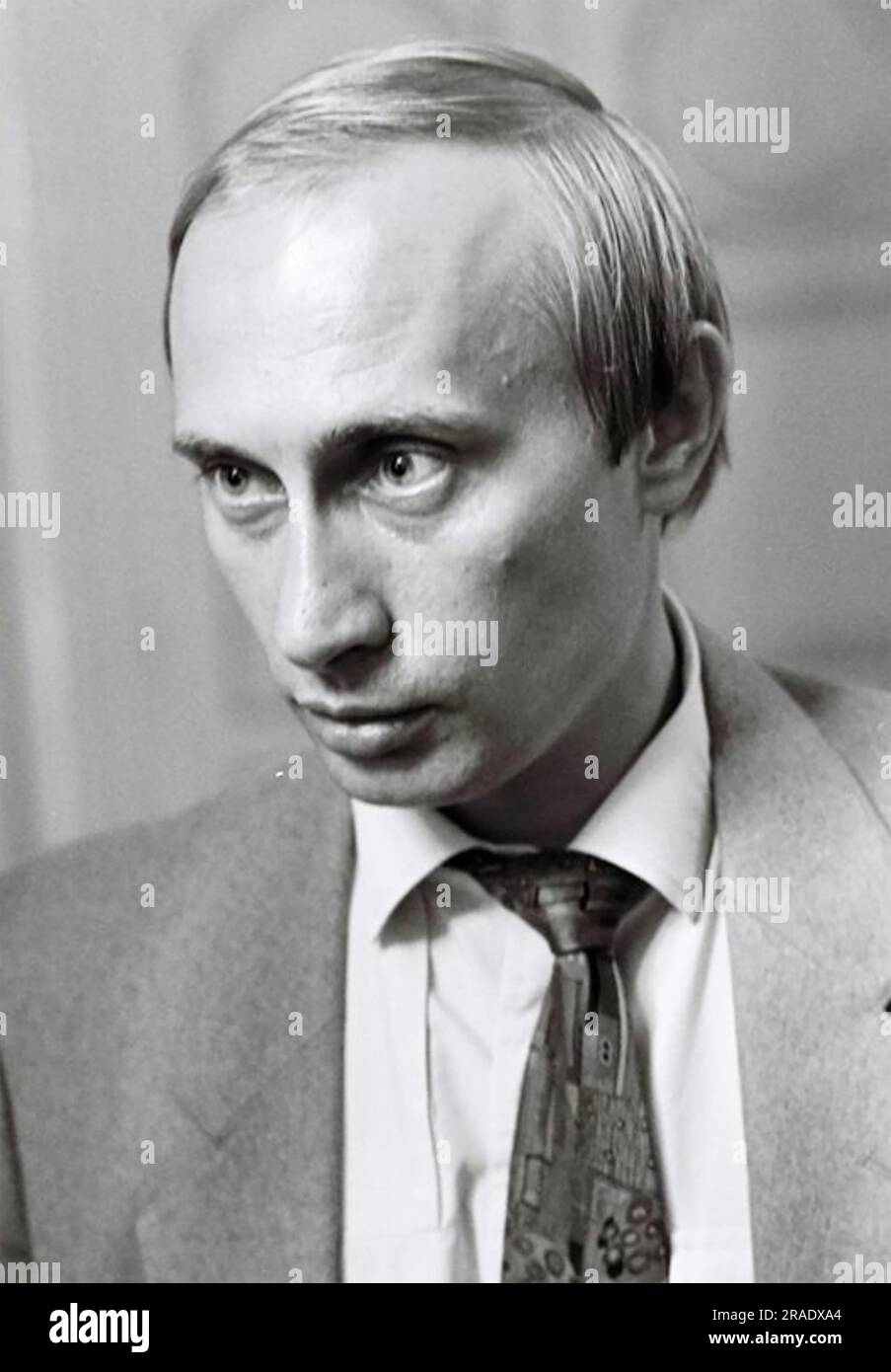 VLADIMIR PUTIN, President of Russia,about 1995. Stock Photo