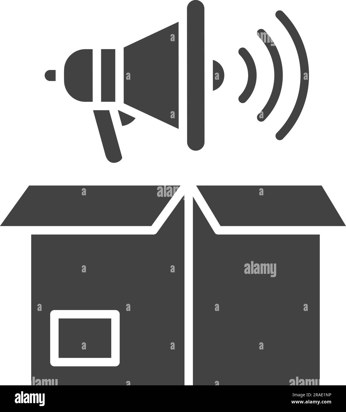 Product Promotion Icon image. Suitable for mobile application. Stock Vector