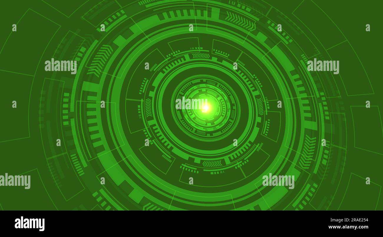 A bright technological background for your best designs Stock Vector
