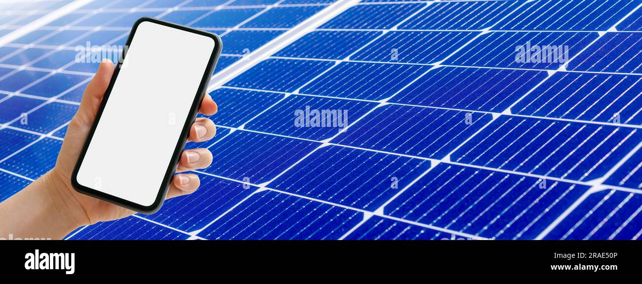 Phone solar hi-res stock photography and images - Alamy