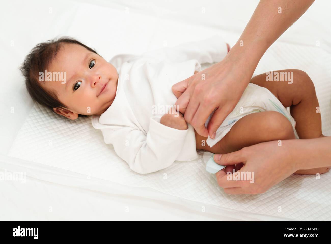 Diaper changing hires stock photography and images Alamy