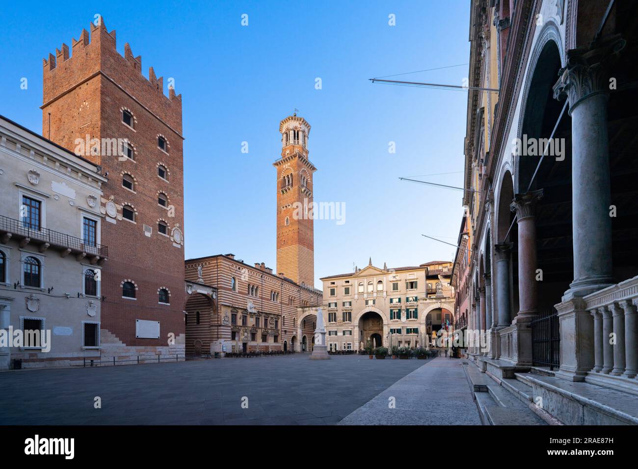 Piazza dei Signori also known as Piazza Dante, Verona, Veneto, Italy ...