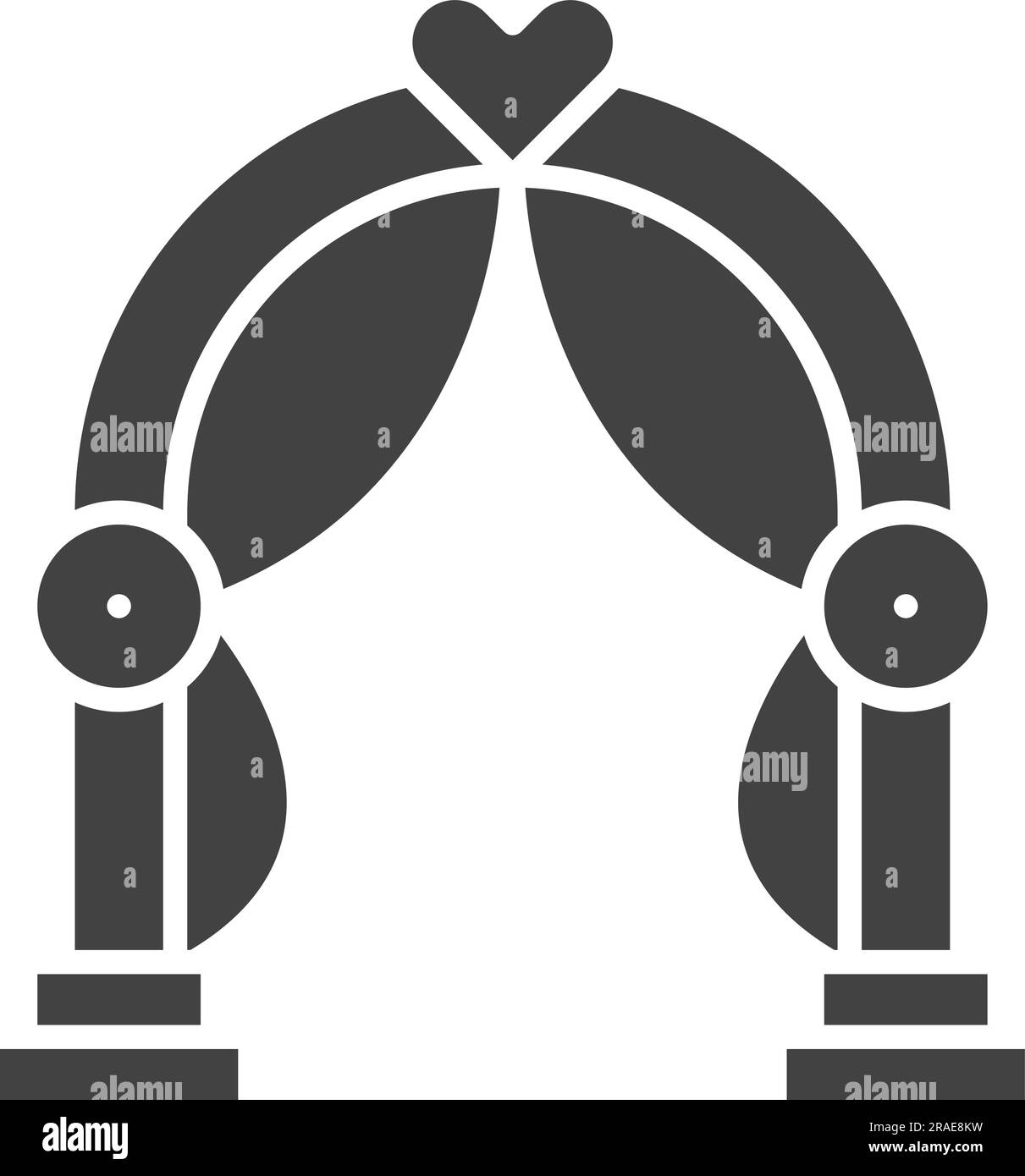 Wedding Arch Icon Image Stock Vector Image & Art - Alamy