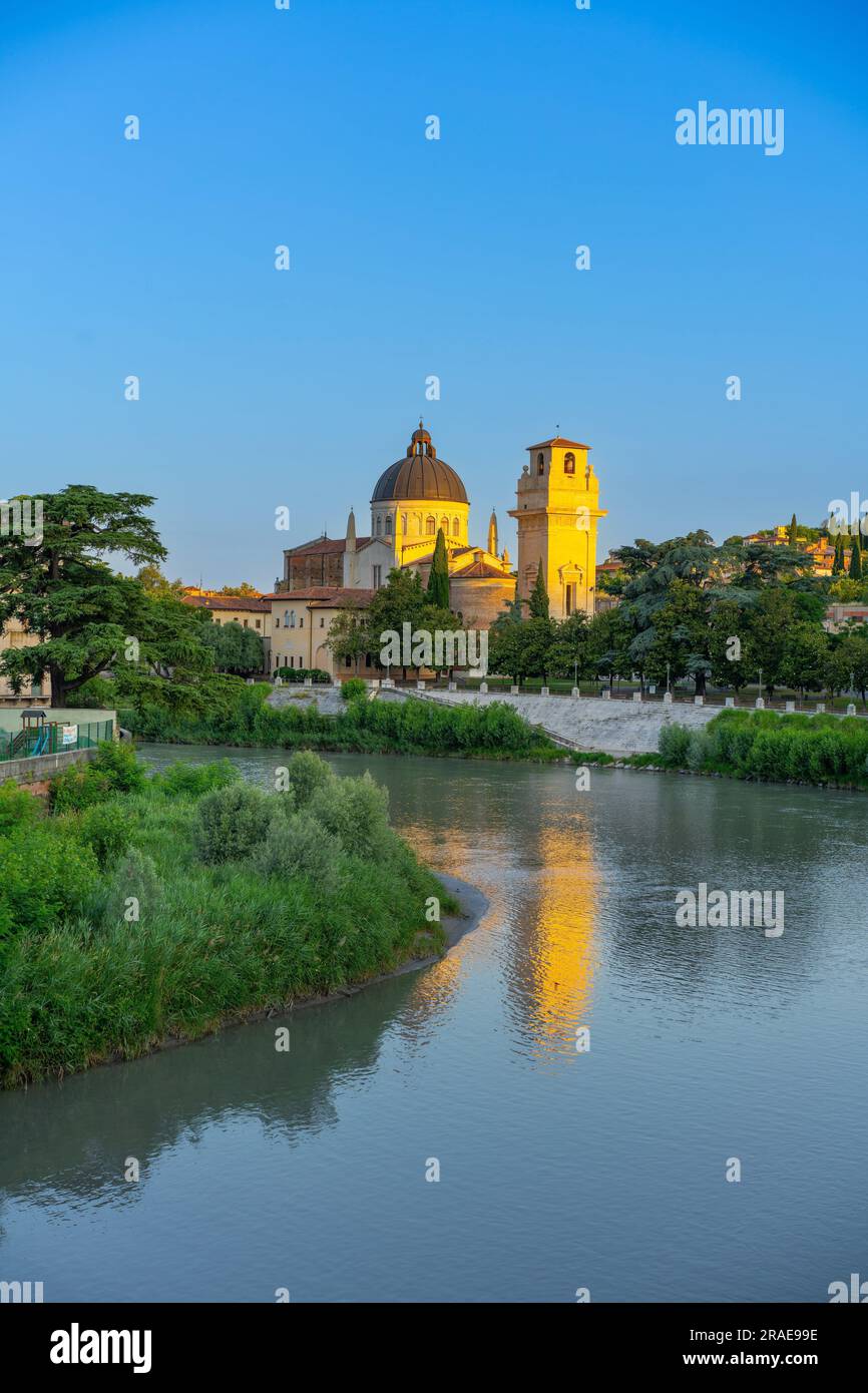 Church of San Giorgio in Braida-Verona, Verona, Veneto, Italy Stock Photo