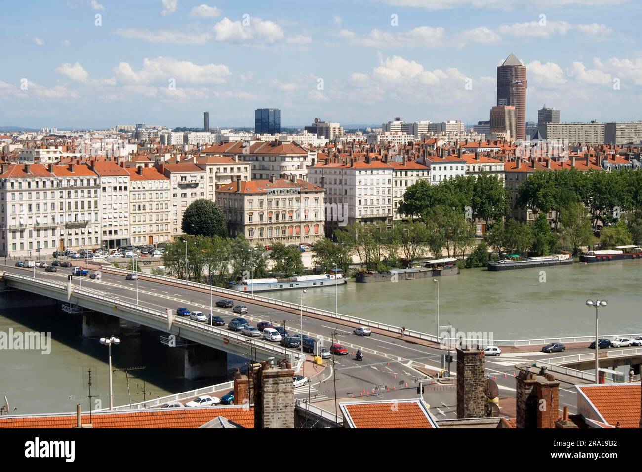 Down town lyon france hi-res stock photography and images - Alamy
