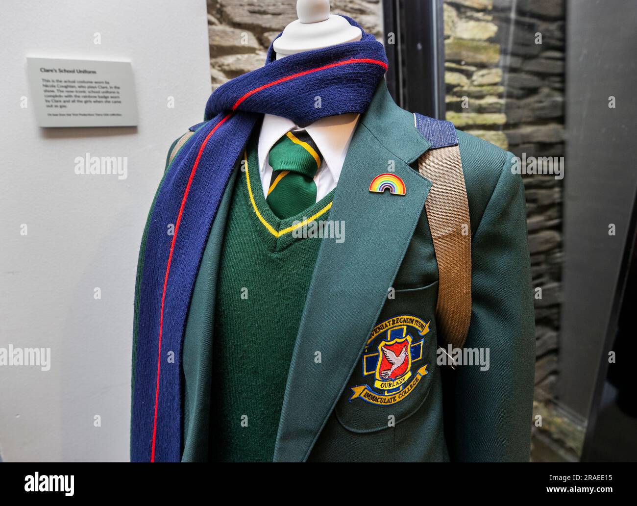 Our Lady Immaculate College school uniform worn by actress Nicola