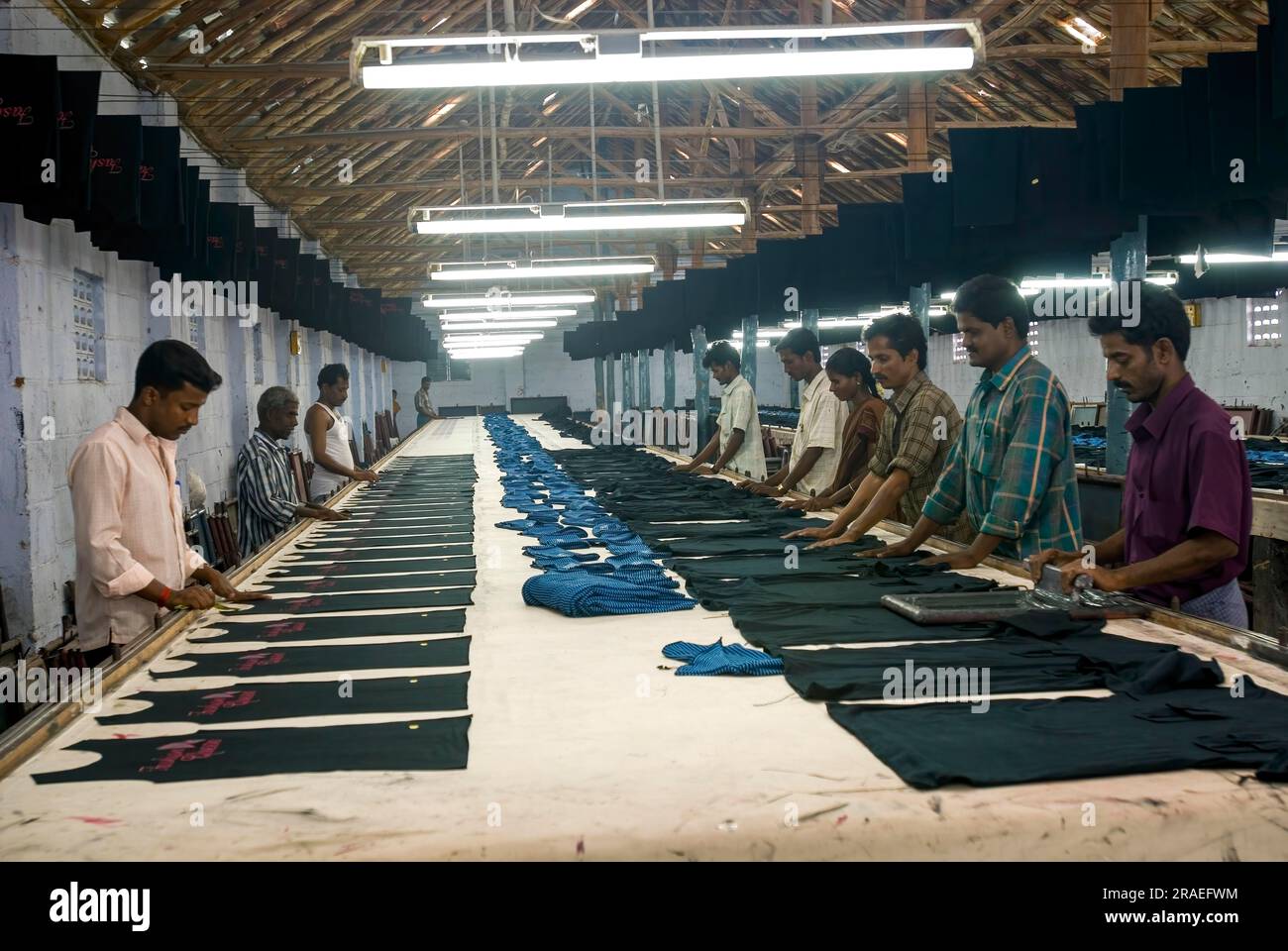 Table screen printing fabric in garment industry, Tiruppur Tirupur