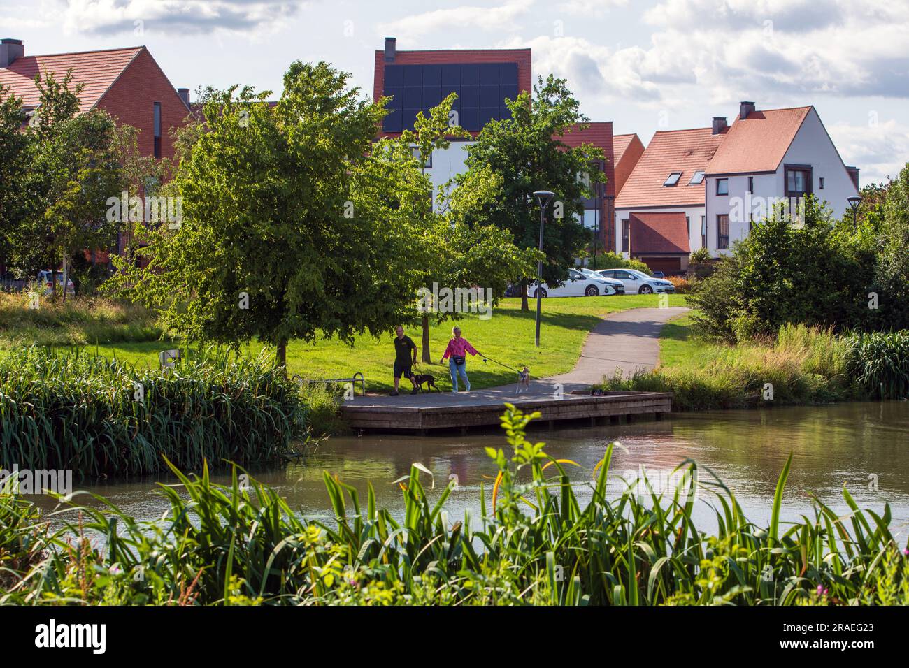 Housing in the City of York, UK. Derwenthorpe Eco Housing Project, York