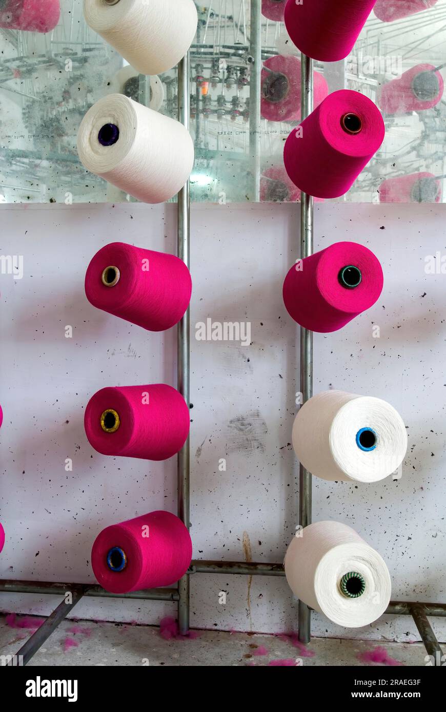 Cotton cone yarns, garment industry, Tiruppur Tirupur, Tamil Nadu