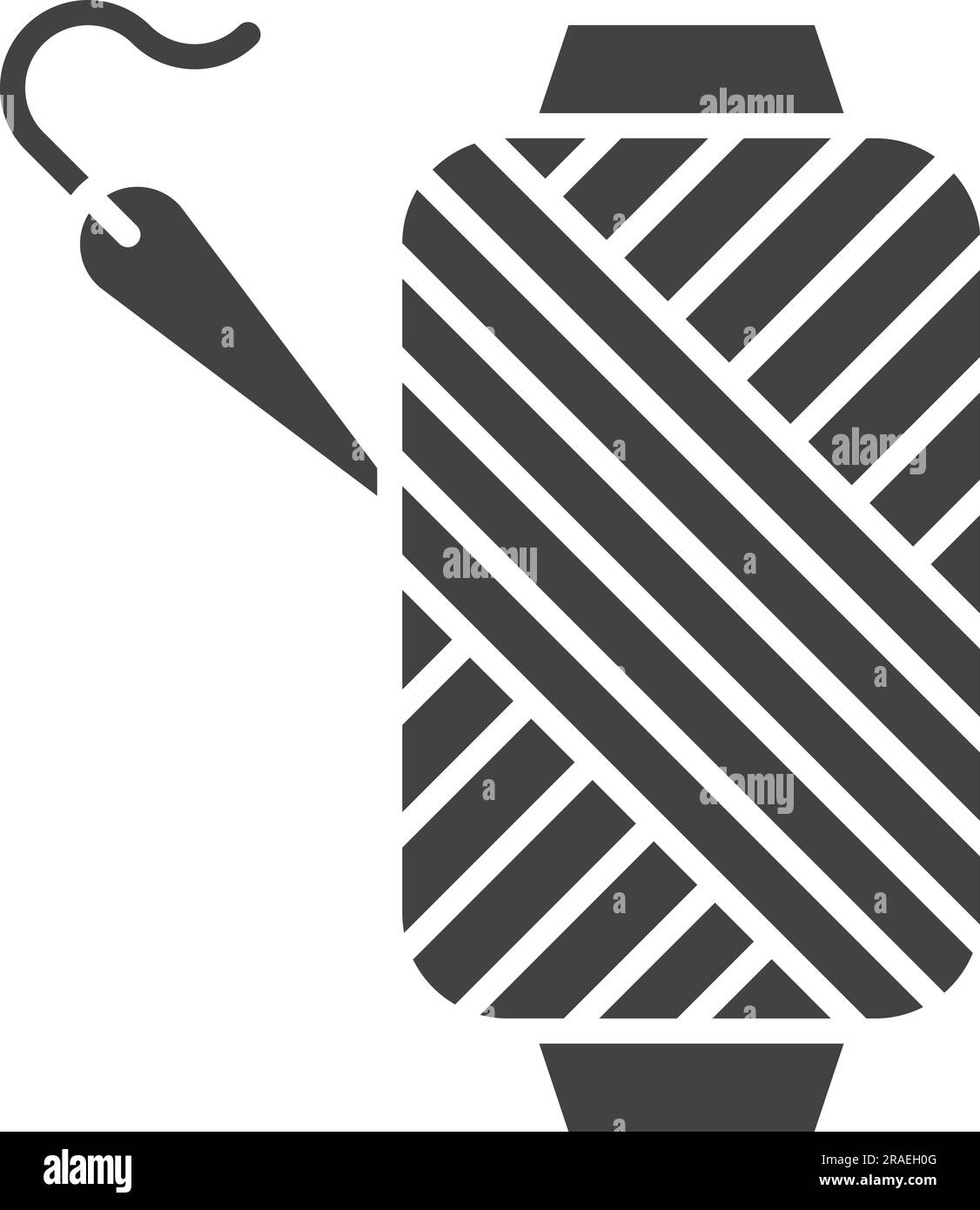 Needle and Thread Icon Image Stock Vector Image & Art - Alamy