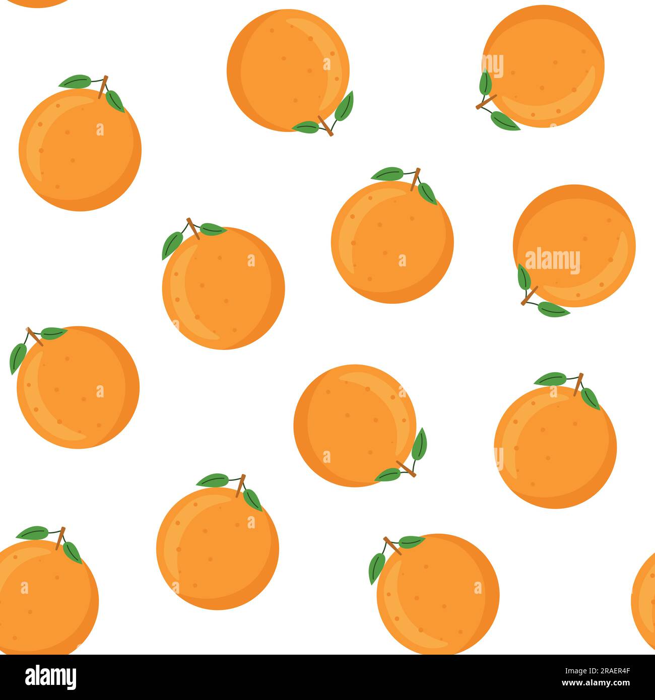 Oranges fruit seamless pattern y2k cartoon vector style illustrations ...