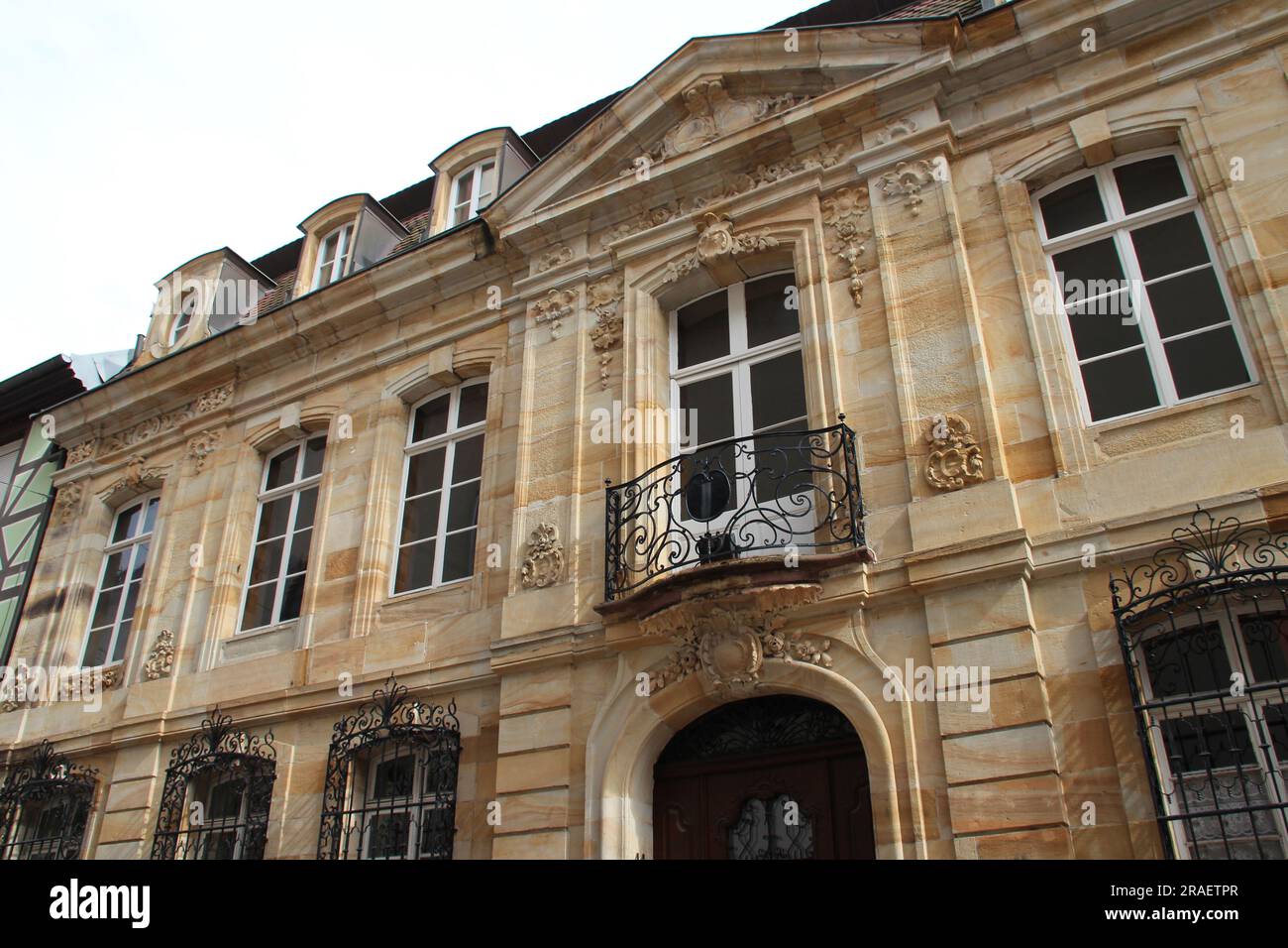 loewenfels mansion in mulhouse in alsace (france) Stock Photo