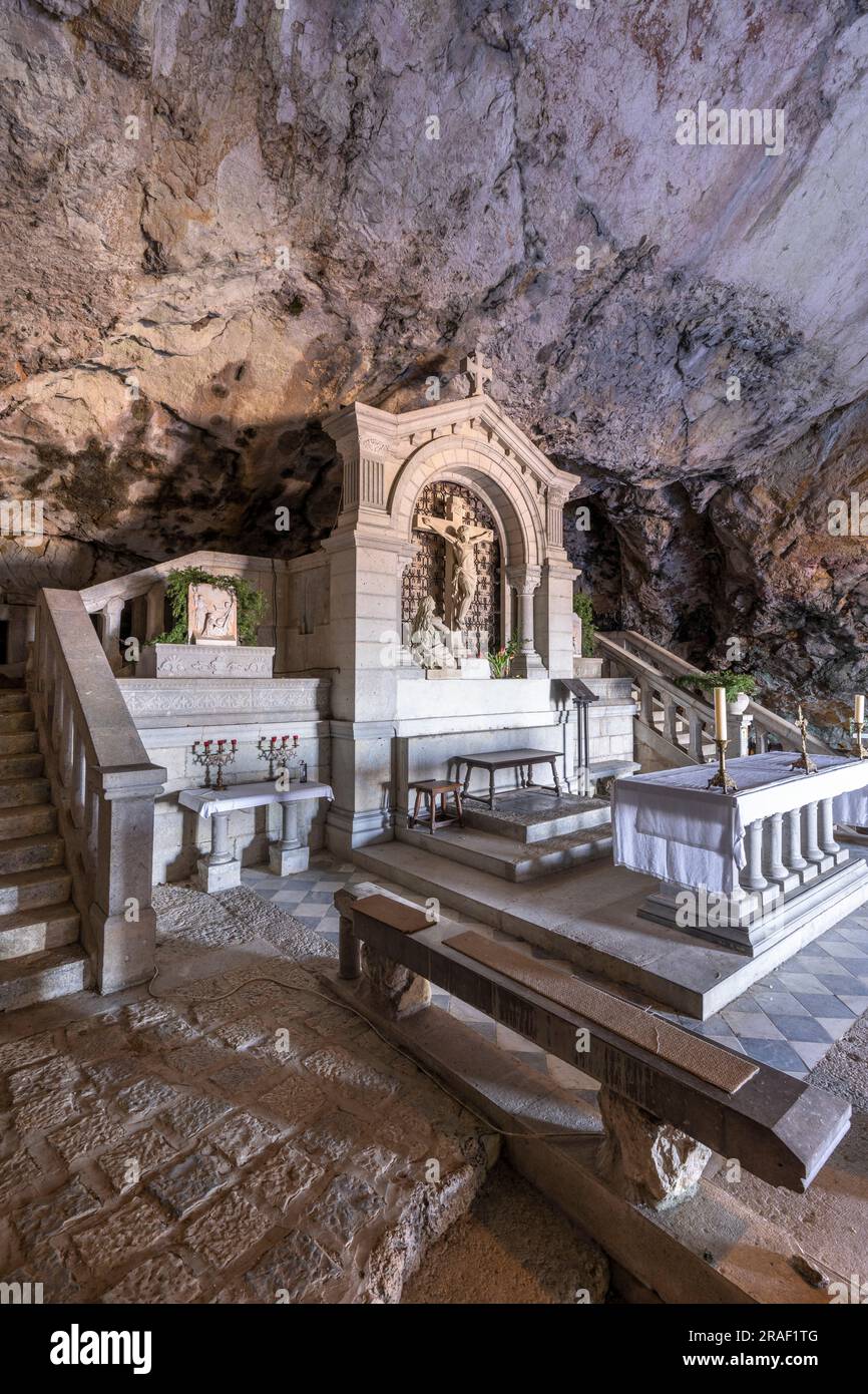 Saint Mary Magdalene Cave, Plan-d'Aups-Sainte-Baume, Provence-Alpes ...