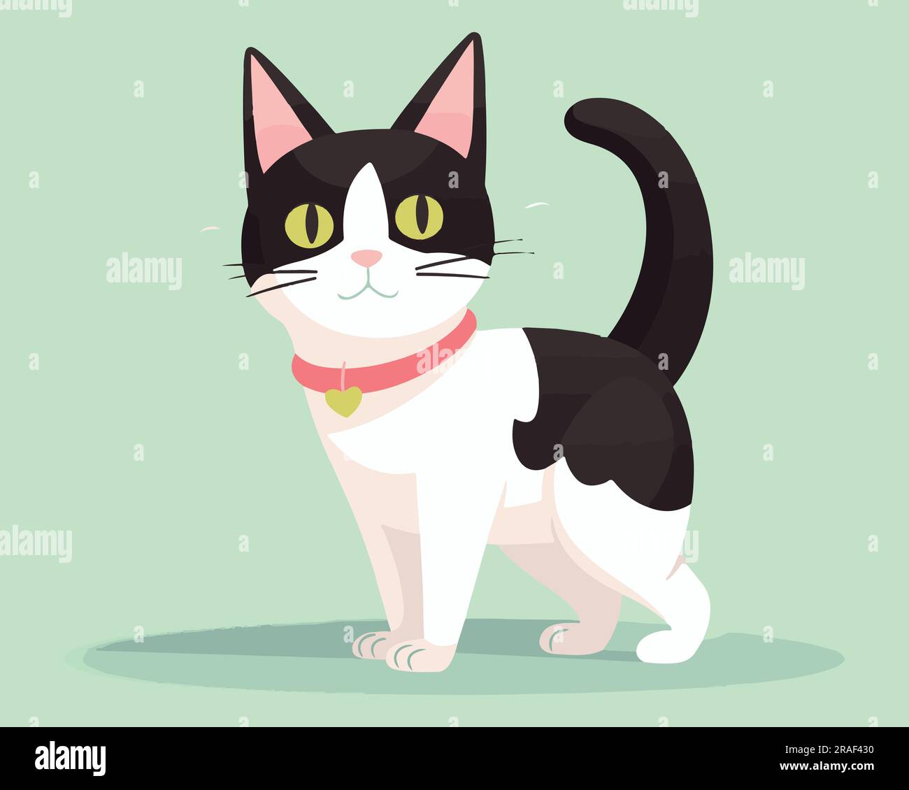 Sketch of angry cat. Stock Vector by ©Designer_an 102439102