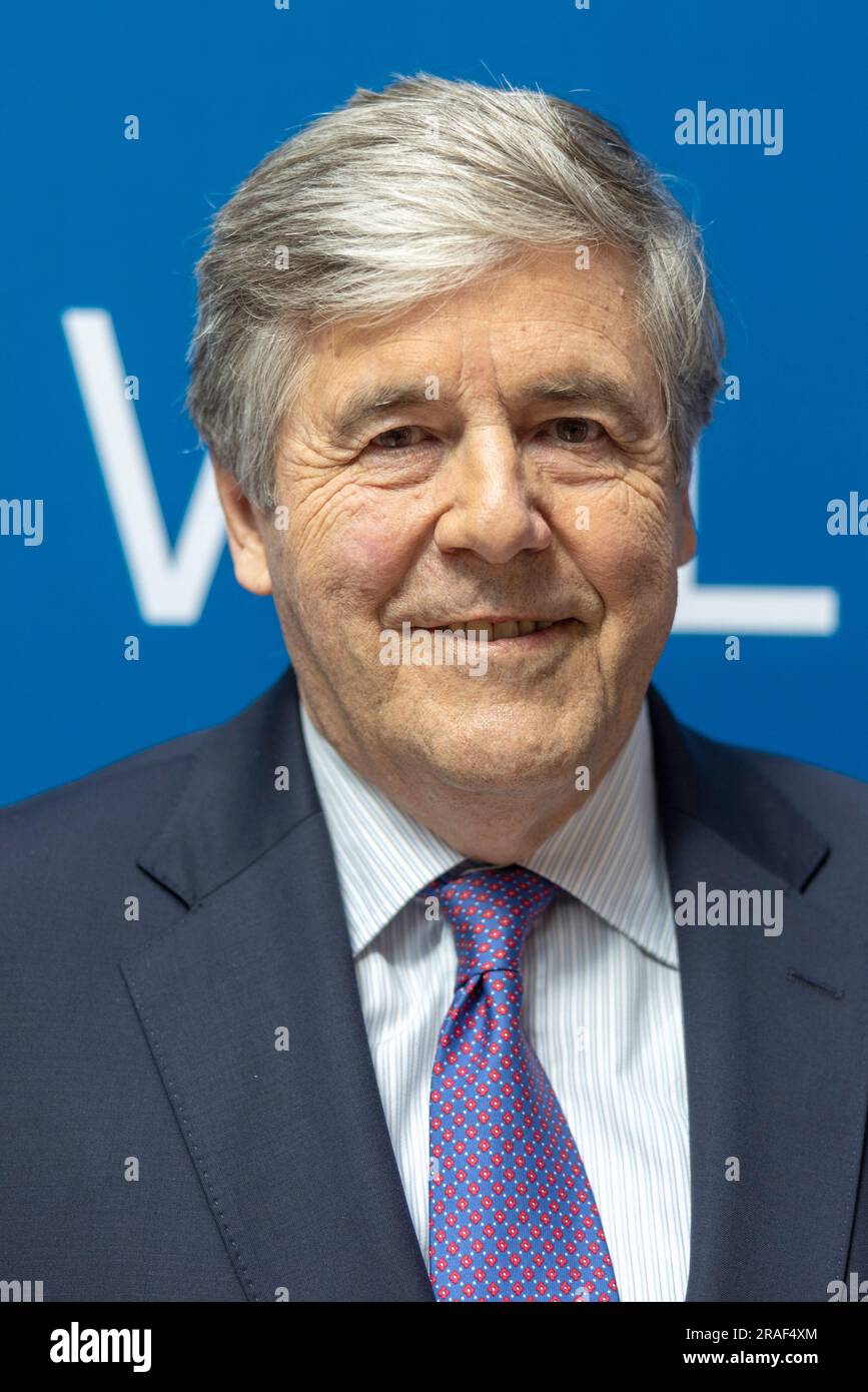 27 August 2021 Hesse Frankfurt Main Josef Ackermann Former CEO Of 