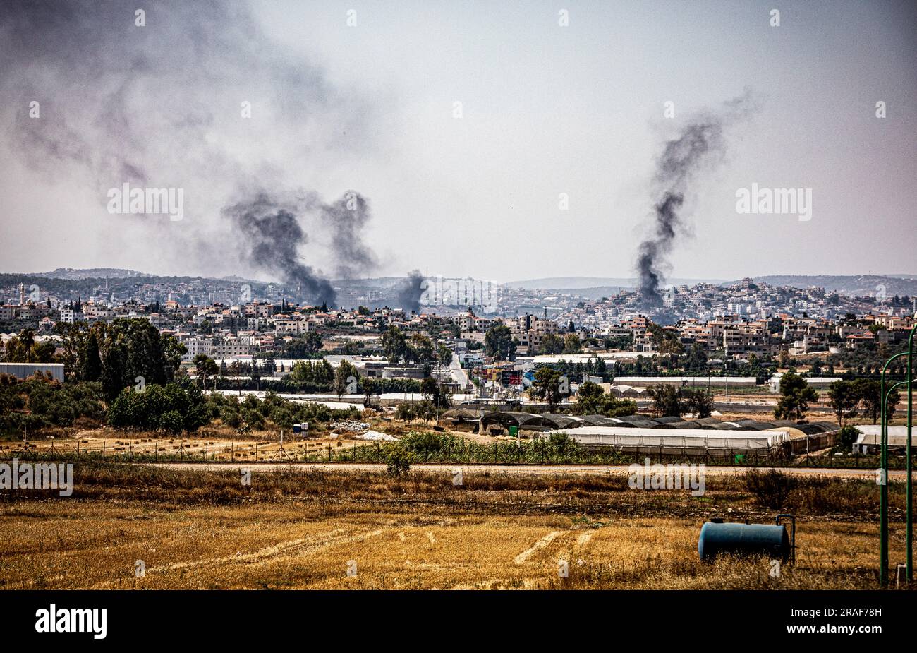 Jenin aerial hi-res stock photography and images - Alamy