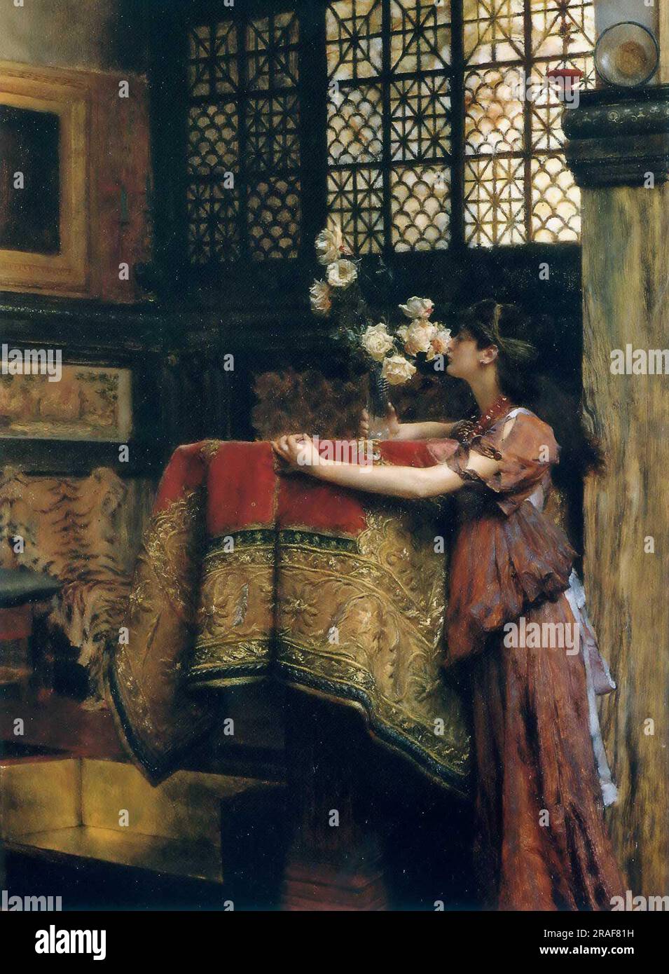 In My Studio by Sir Lawrence Alma-Tadema (1836-1912) painted in