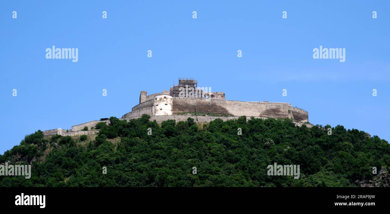 The Fortress of Deva,Romania Stock Photo - Alamy