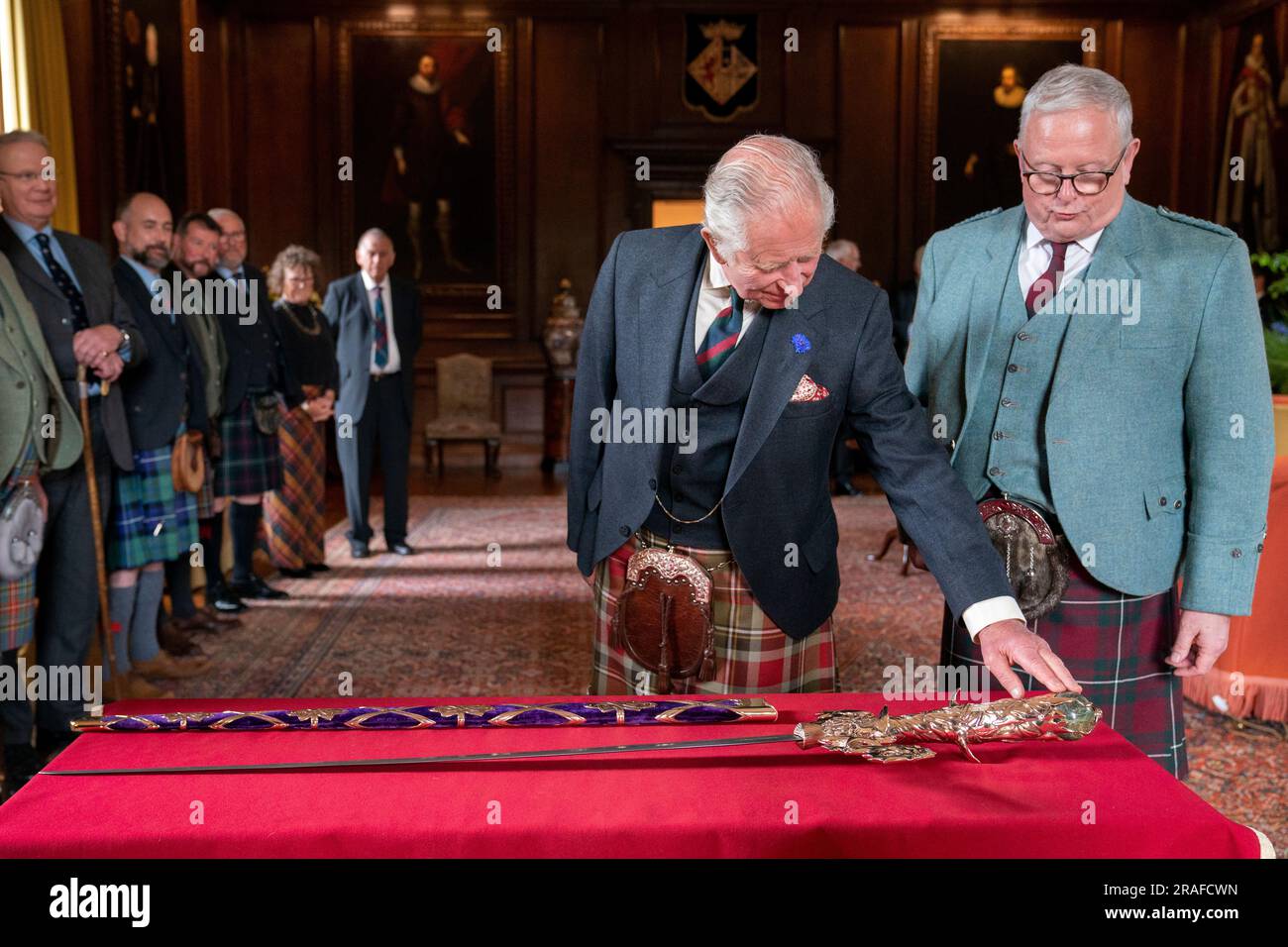 King Charles to receive new sword at Scottish ceremony