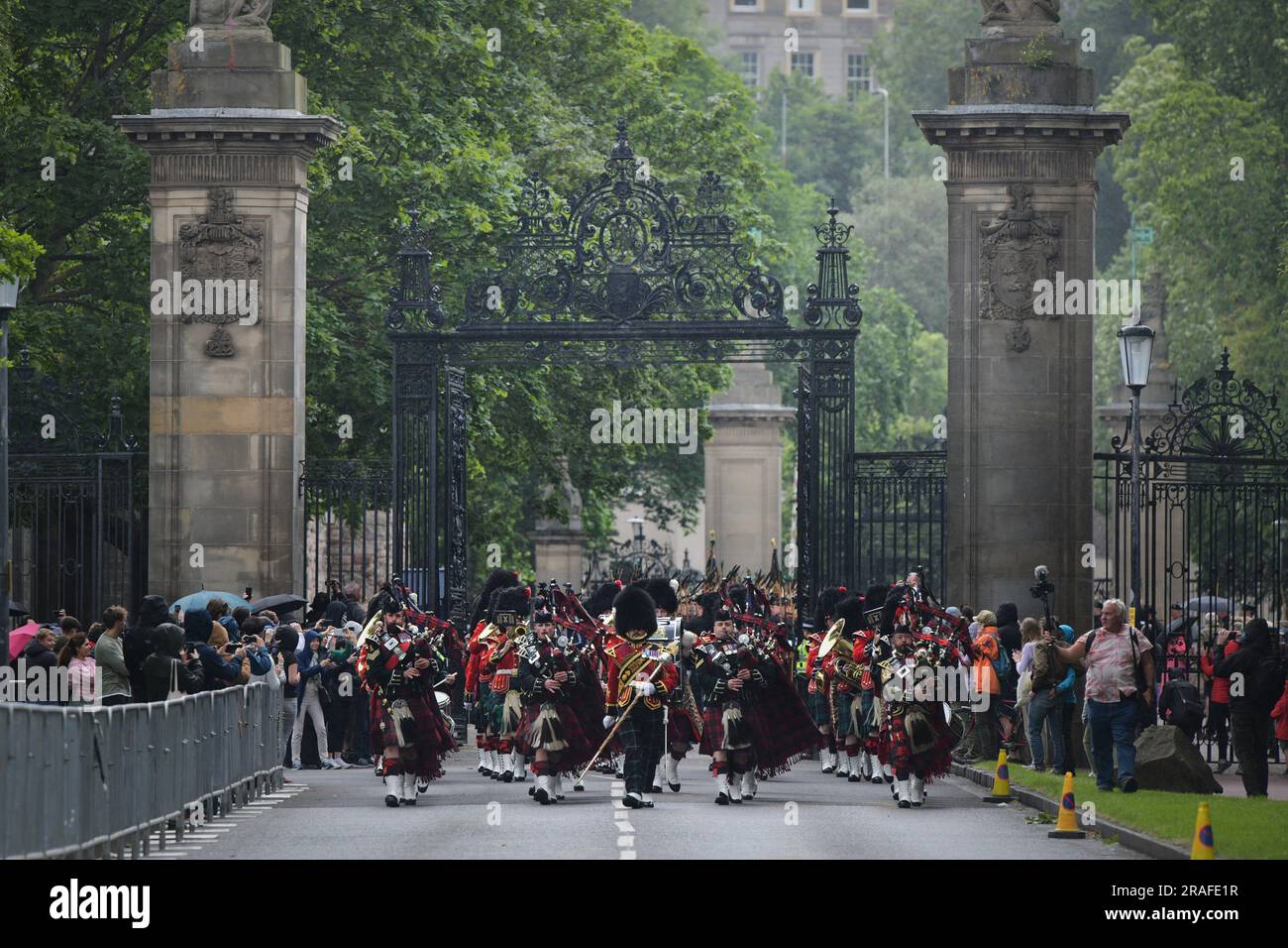 Edinburgh Scotland, UK 03 July 2023. Activity in Holyrood Park outside