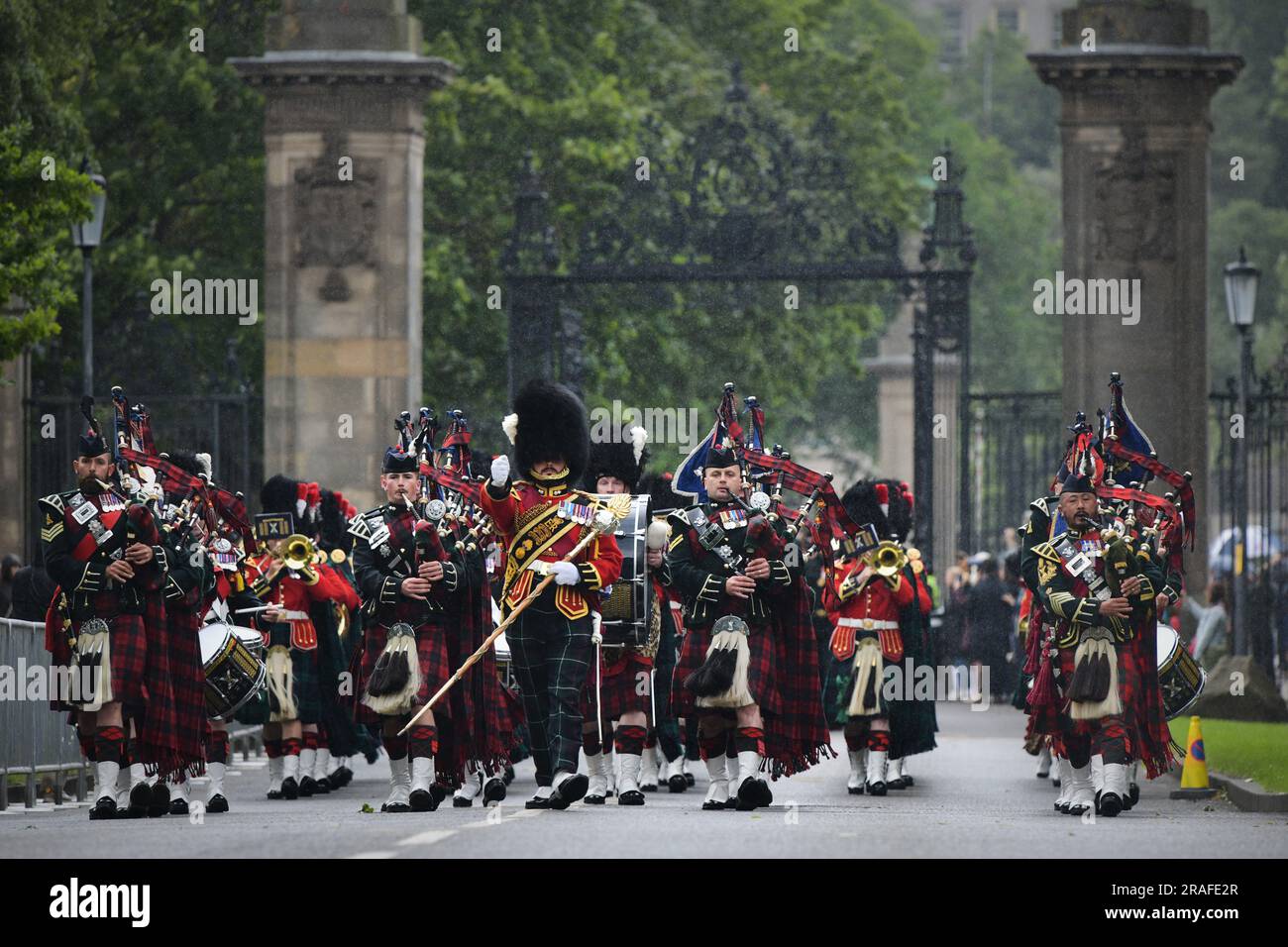 Edinburgh Scotland, UK 03 July 2023. Activity in Holyrood Park outside