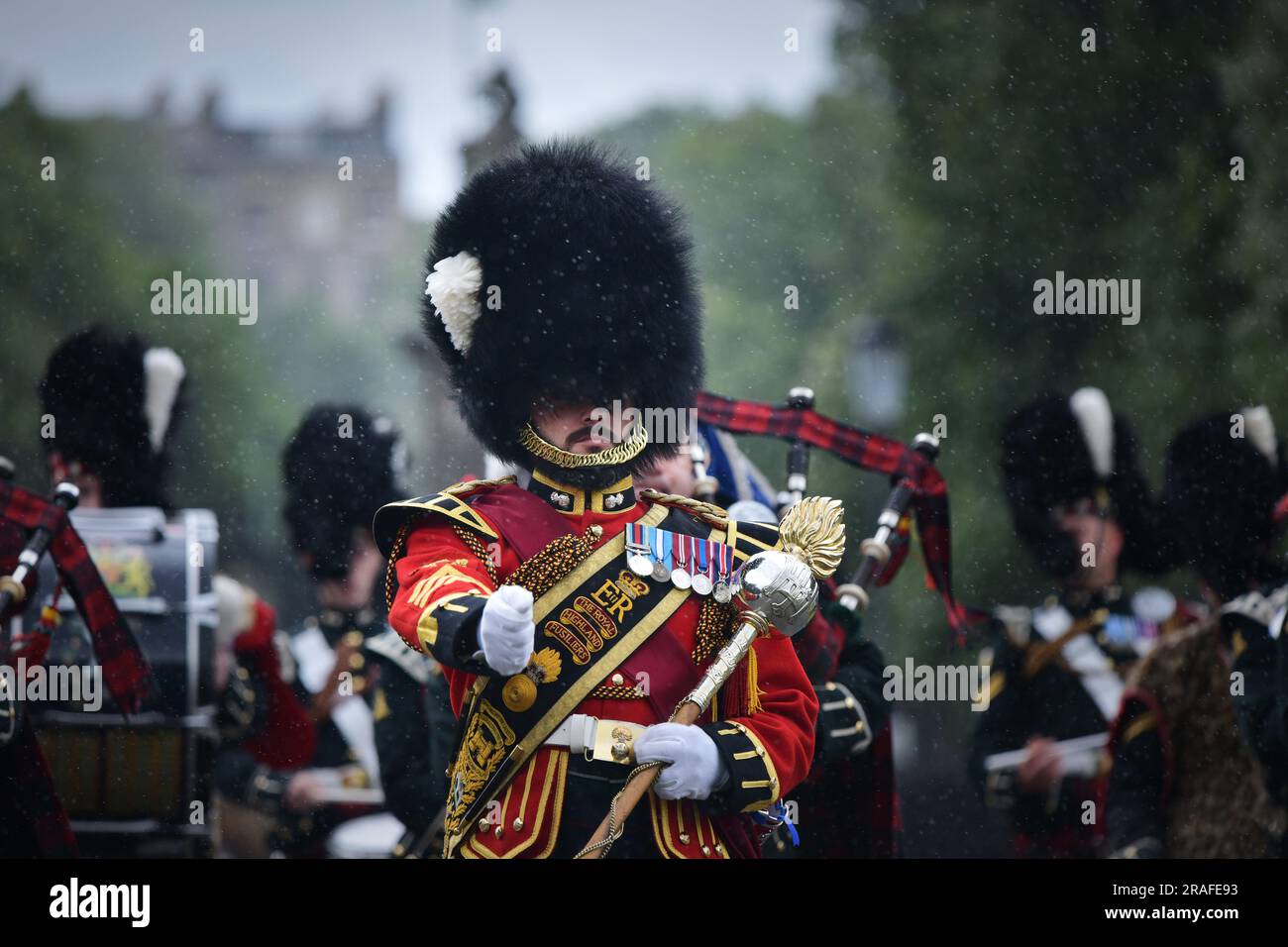 Edinburgh Scotland, UK 03 July 2023. Activity in Holyrood Park outside