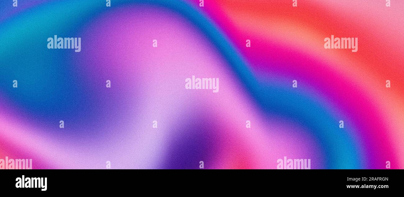 Abstract vibrant color flow abstract grainy background pink blue purple ...
