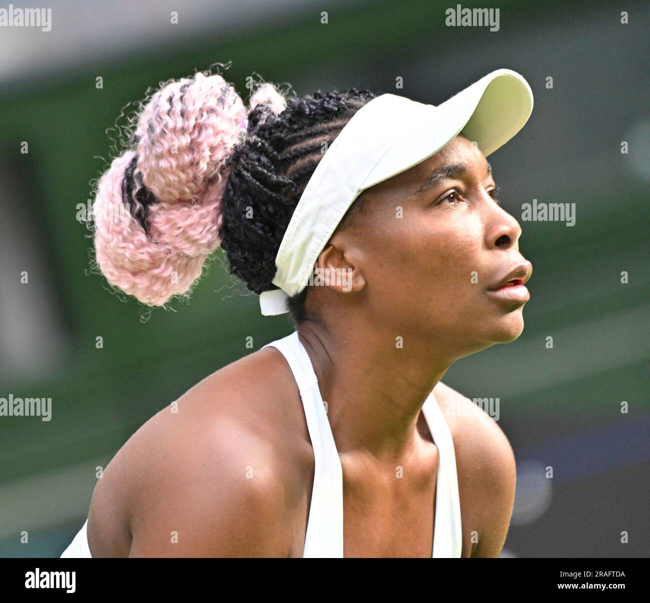 London, Gbr. 03rd July, 2023. London Wimbledon Championships Day 1 03//07/2023 Venus Williams (USA) loses first round match Credit: Roger Parker/Alamy Live News Stock Photo
