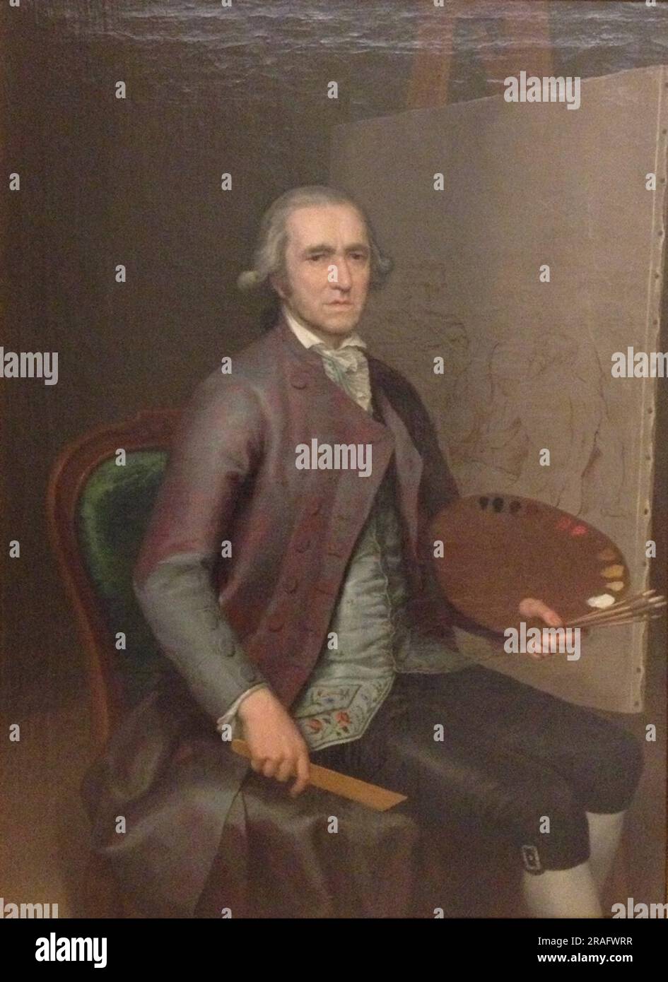 Selfportrait 1795 by Francisco Bayeu y Subias Stock Photo Alamy