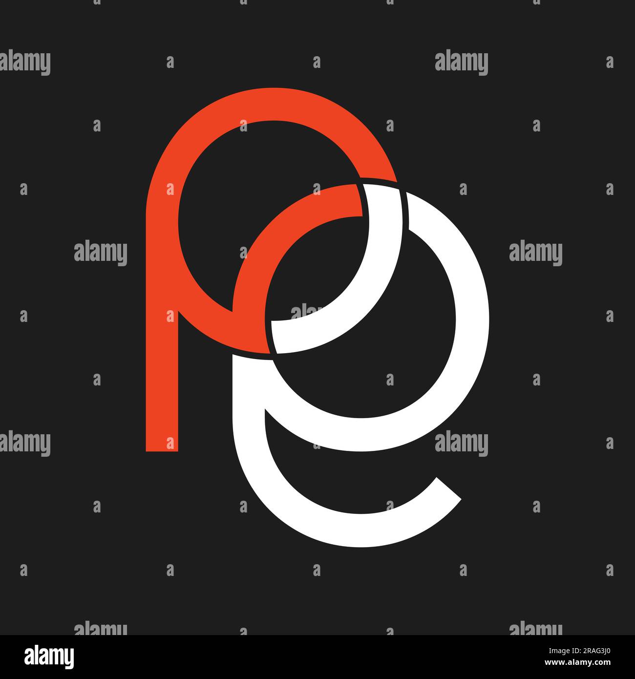 Gp real estate initials logo Stock Vector Images Alamy