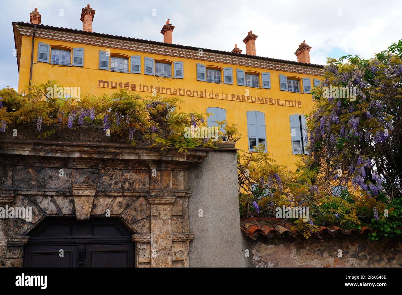 Musee international de la parfumerie hi-res stock