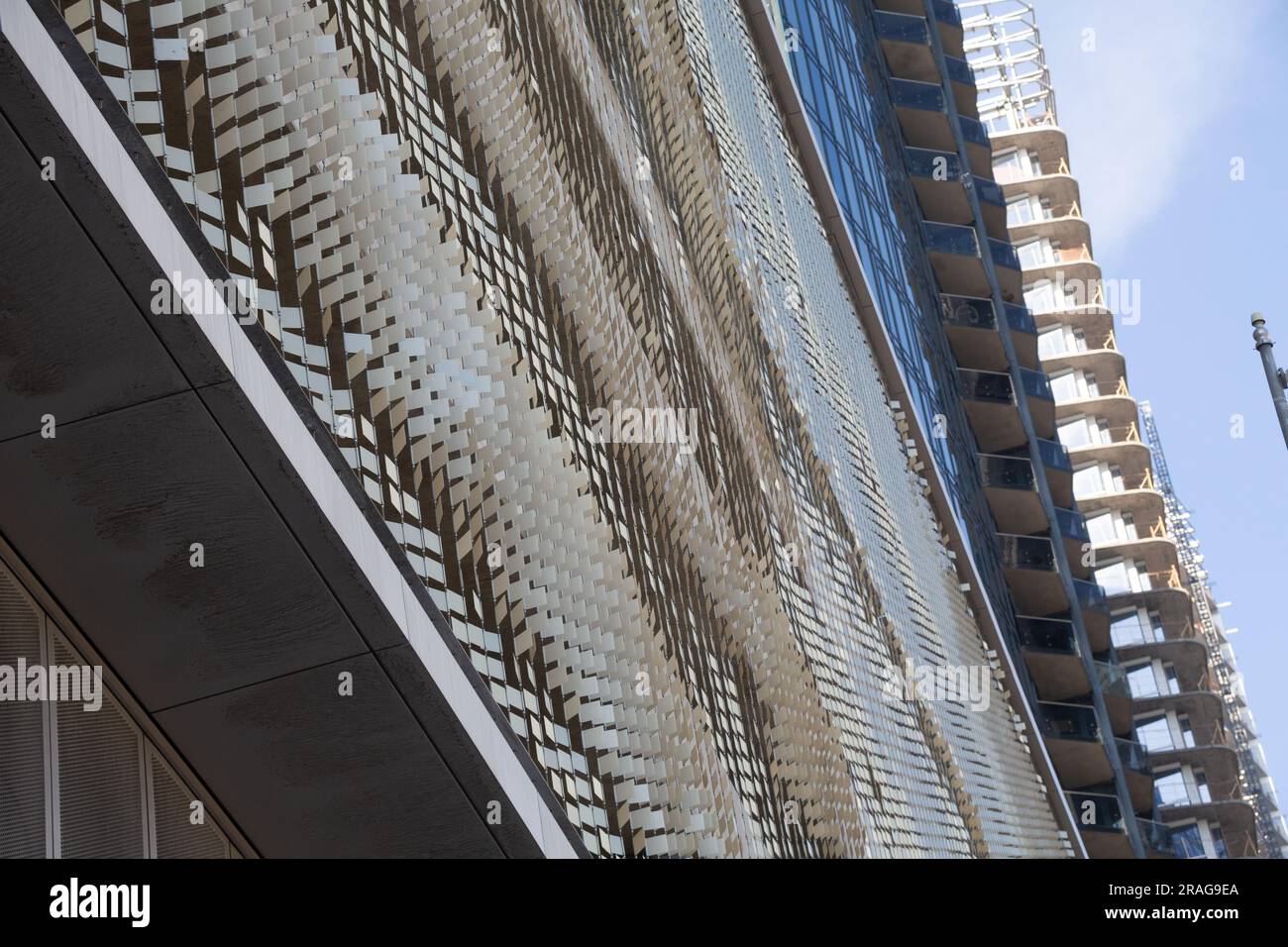 The Flower Street parking garage at Circa in Downtown Los Angeles, CA ...