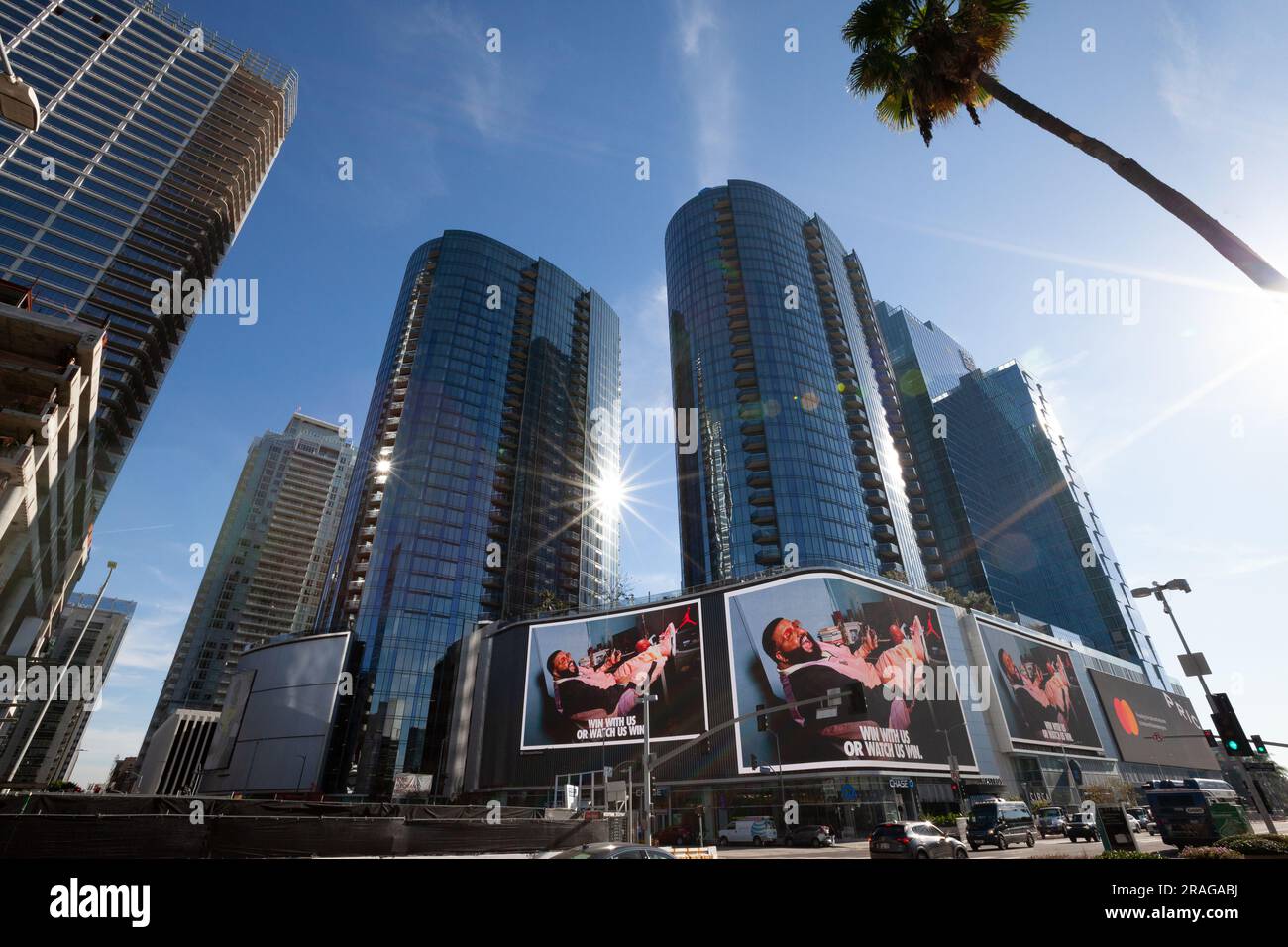Downtown los angeles billboard hires stock photography and images Alamy