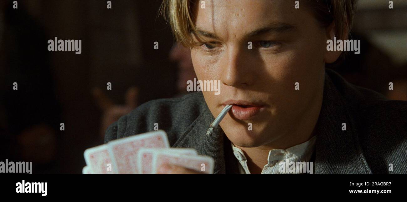 Los Angeles.CA.USA. Leonardo DiCaprio as Jack Dawson in a scene from the  ©Twentieth Century Fox movie Titanic (1997). Ref:LMK110-LIB231112-002  Supplied by LMKMEDIA. Editorial Only. Landmark Media is not the copyright  owner of