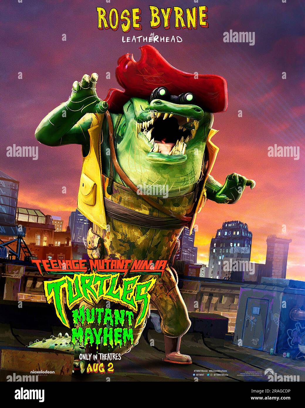 Teenage Mutant Ninja Turtles: Mutant Mayhem Character Posters