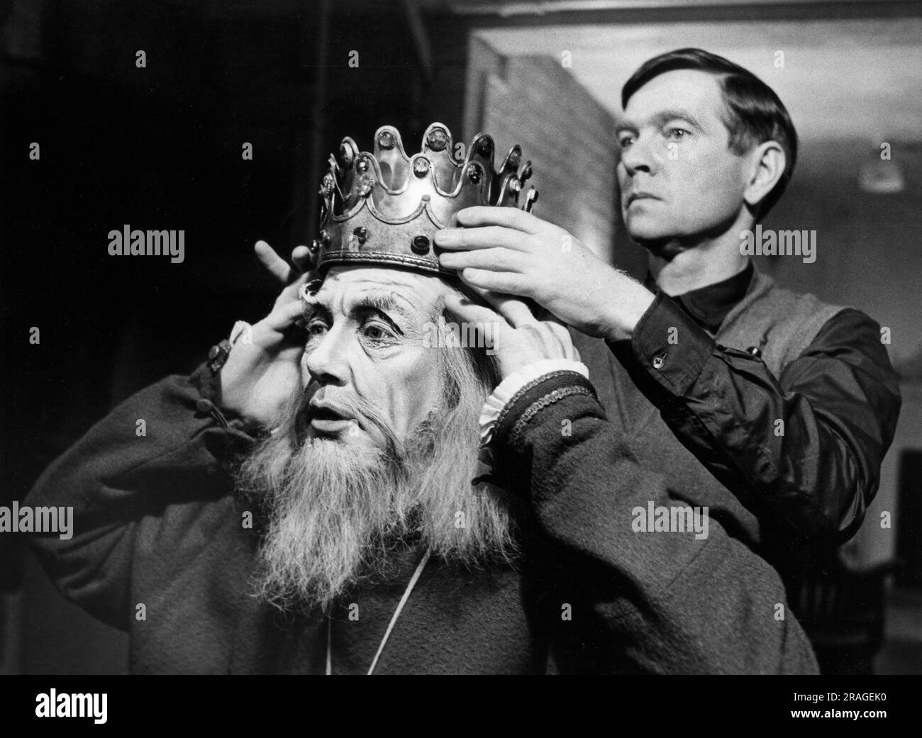 Albert Finney, Tom Courtenay, onset of the Film, "The Dresser