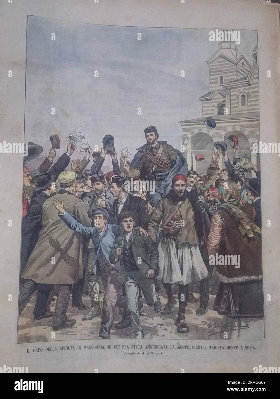 Chief of Macedonian Uprising whose Death Was Announced Returns