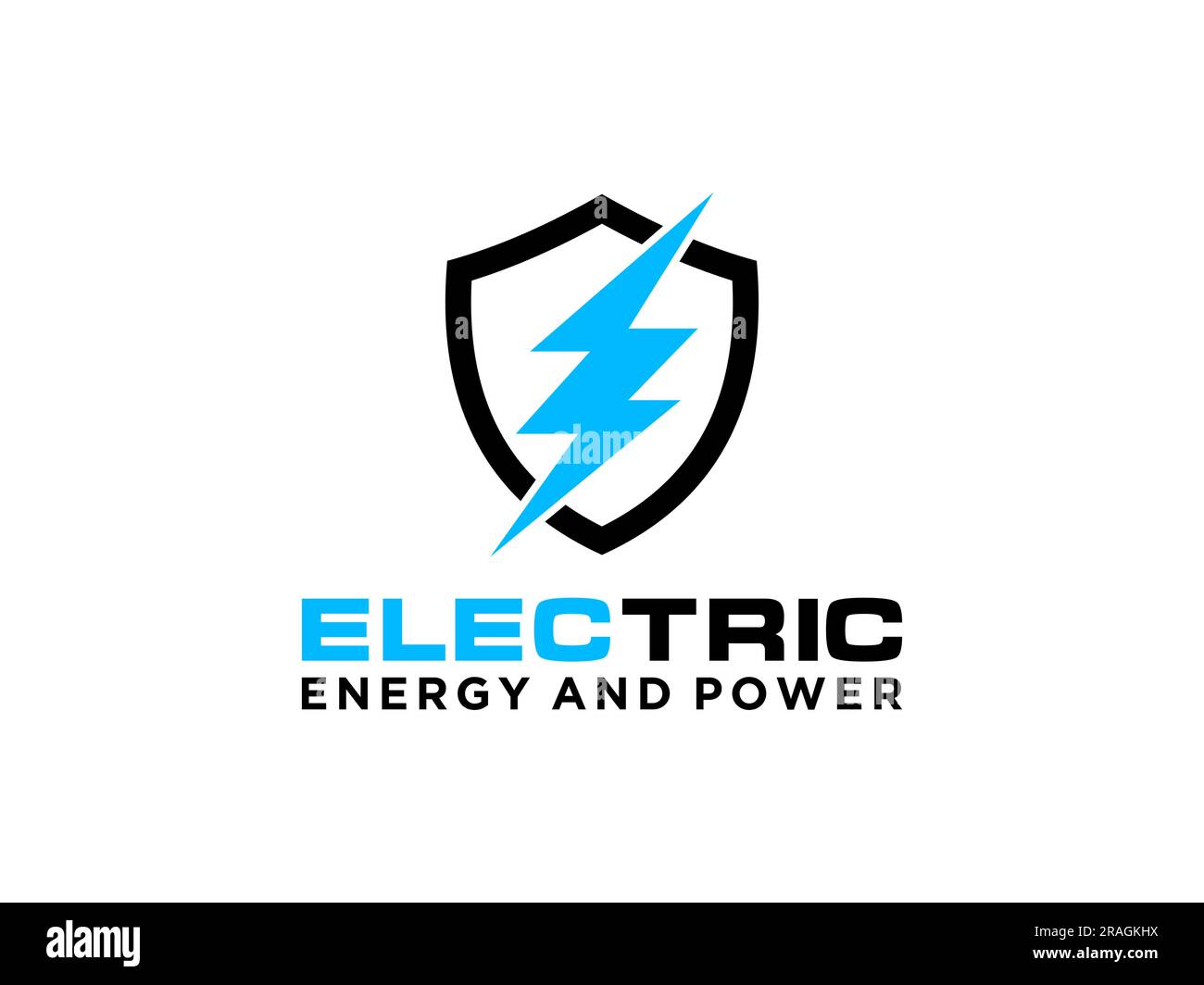 Flash Thunderbolt Energy Power Logo design vector template. Fast speed electricity battery Logotype concept icon Stock Vector